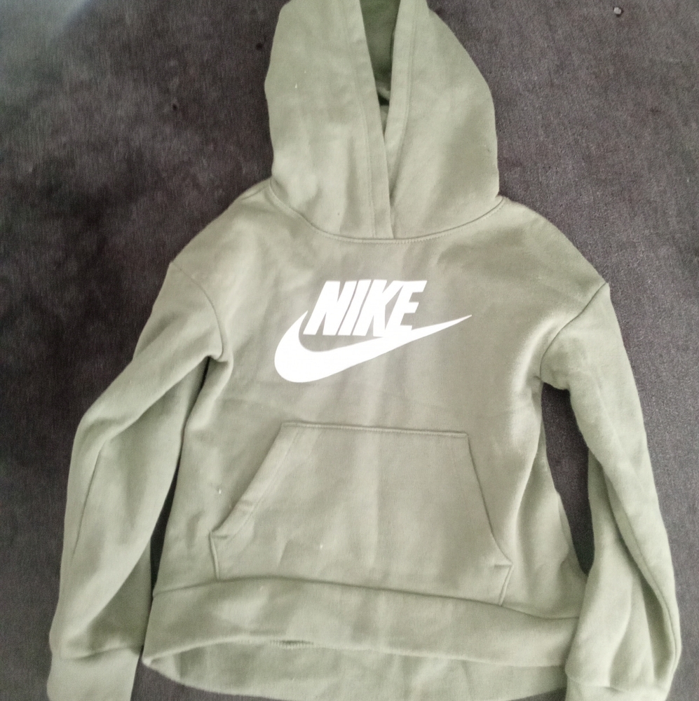 Nike Olive Green Hoodie
